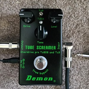 Demonfx Demon Black Tube Screamer T8/T9 Overdrive Demonfx Demon Black Tube Screamer T8/T9 Overdrive