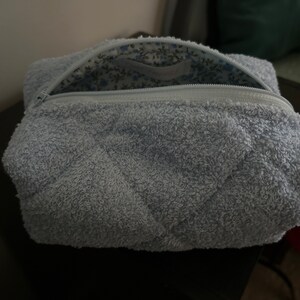 Pink - Handmade Quilted Cotton Laptop Bag 07