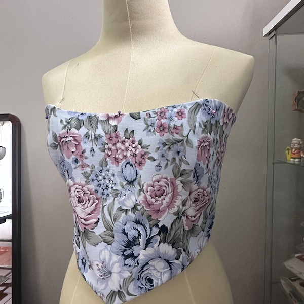 Corset Sewing Pattern PDF With Video Tutorial : XS-XL Sizes, Bustier ...