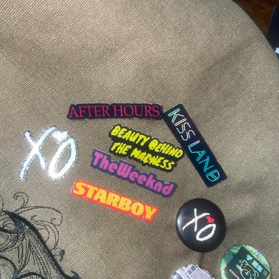 Mini Holographic Weeknd Laminated Sticker Pack/the Weeknd XO Vinyl ...