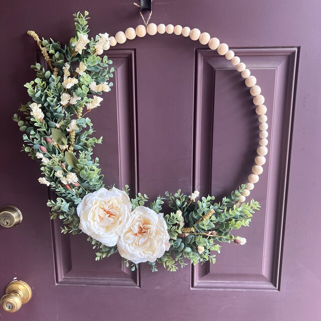 Year Round Wreath All Year Wreath Hoop Wreath Modern