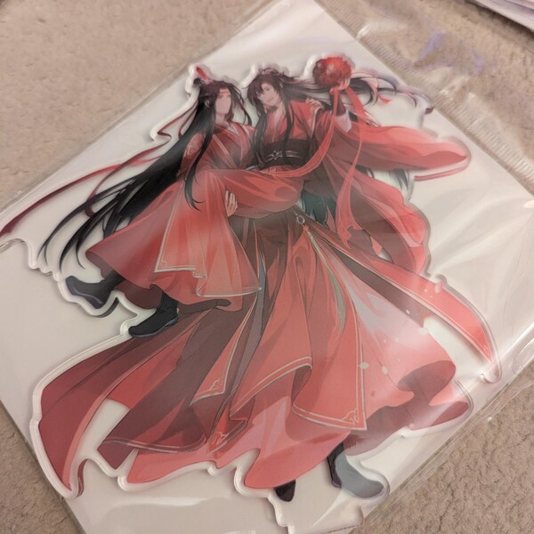 100 Autocollants Heaven Official Blessings - Vinyle Imperméable, Motifs Hua Cheng Xie Lian - Pour Laptop, Skate, Scrapbooking