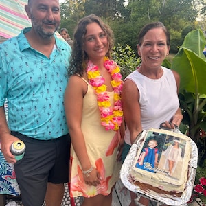 Dina added a photo of their purchase