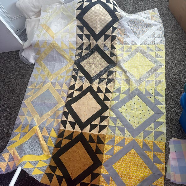 Square Box PDF Quilt Pattern - Etsy