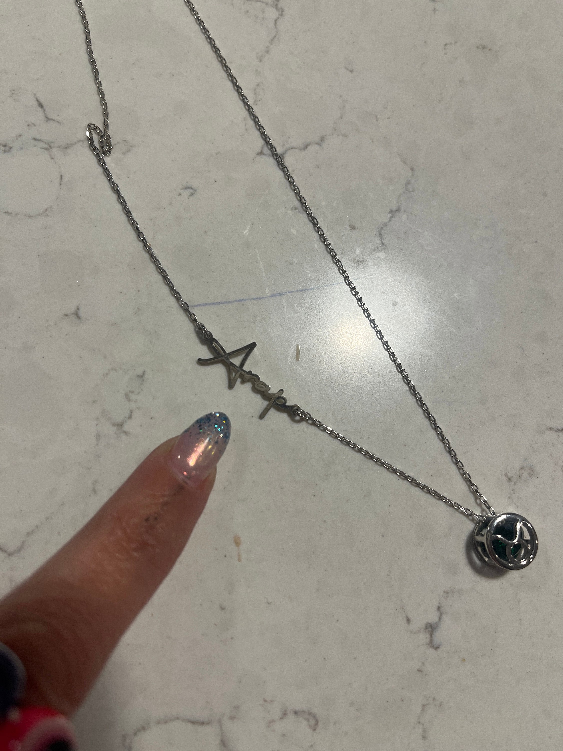 Handmade Zodiac Necklace, Mother's Day Gift for Her, Unique Birthday Gift with Pisces Charm, March Birthday Necklace with Custom Name Zodiac