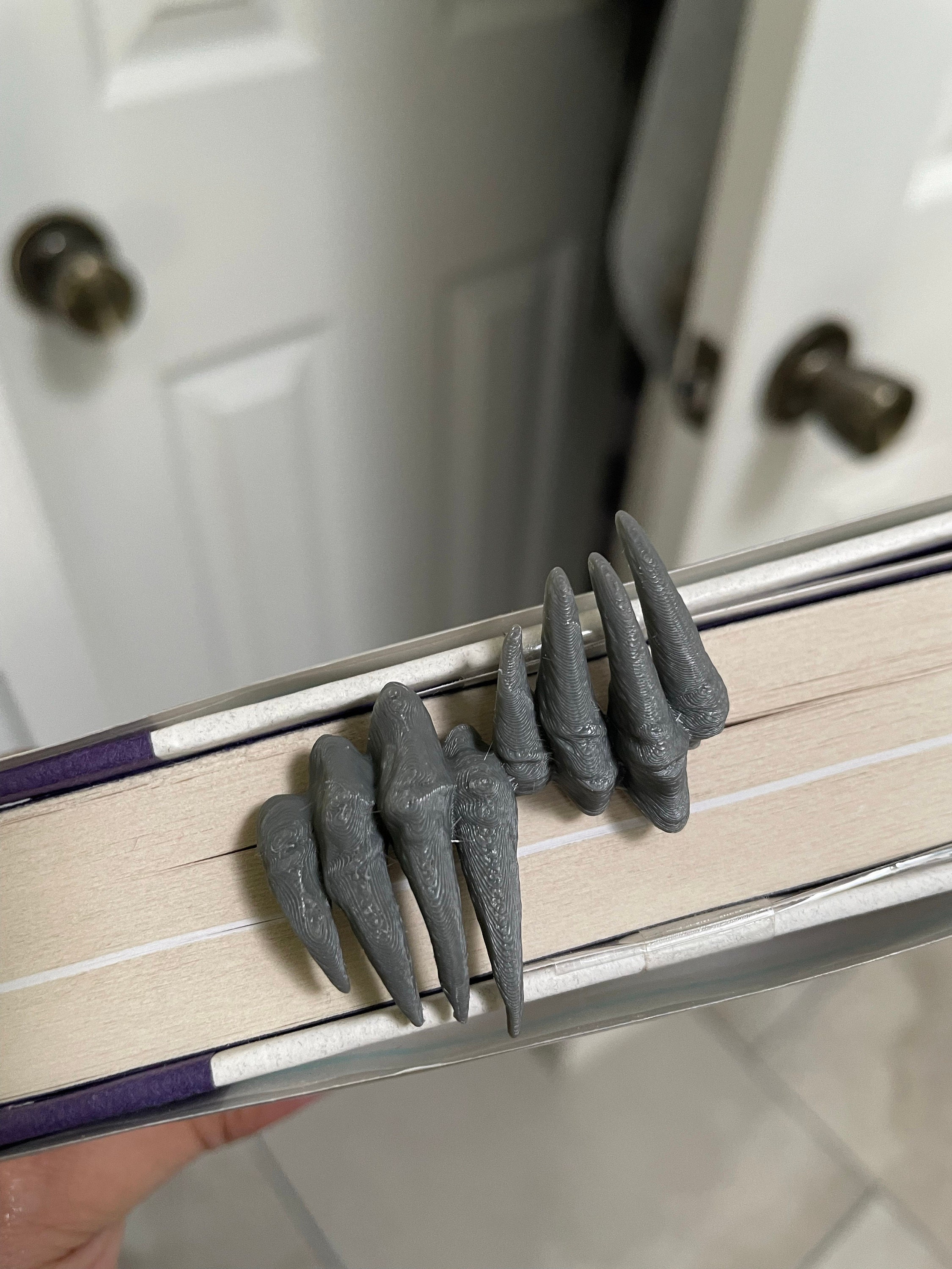 Scary Claws Bookmark