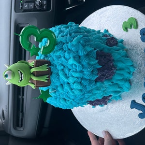 Monsters, INC. Inspired (unofficial) Cake Toppers - Etsy