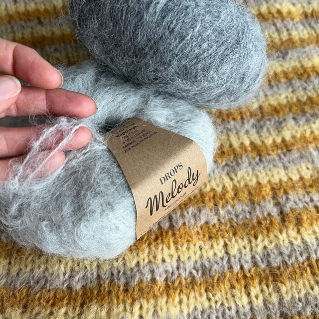 【美品】エルマンノシェルヴィーノ アルパカ モヘア 86-162 アルパカモヘアフィーヌ COL:17 | Revival-Knit