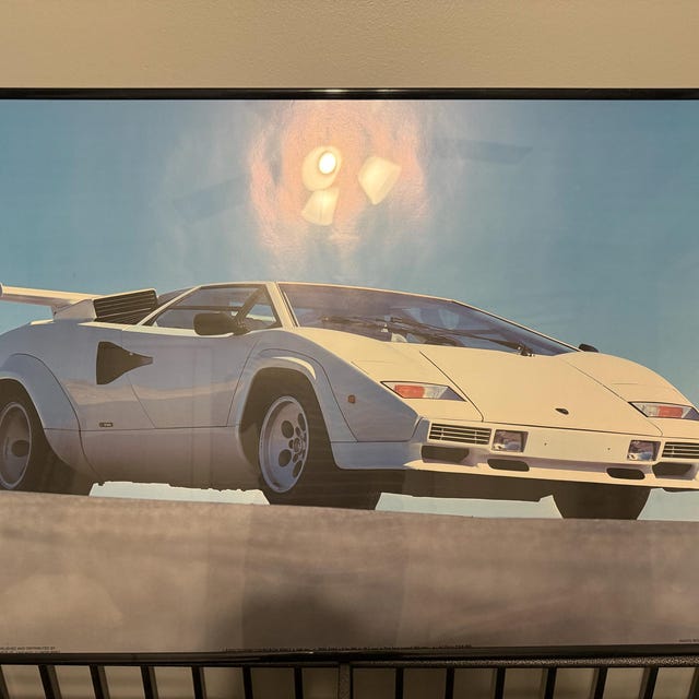 オリジナル ビンテージ ポスター 1984 ランボルギーニ カウンタック
