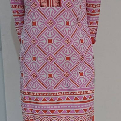 Sea Satin Square Neck 3/4 Sleeve Dress