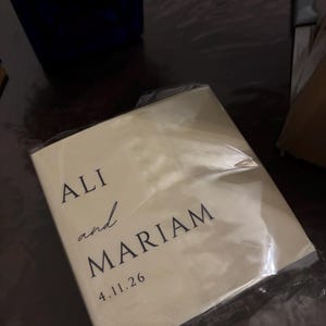 Mariam added a photo of their purchase