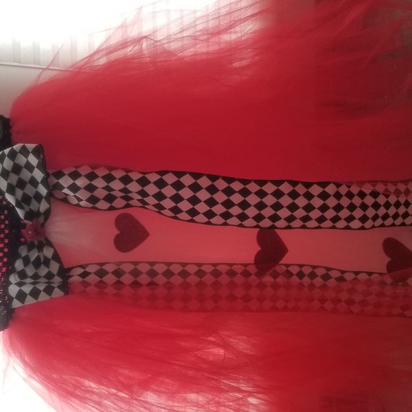 Daga - Follow My Heart Tutu Heart Skirt Set - Red main image 0