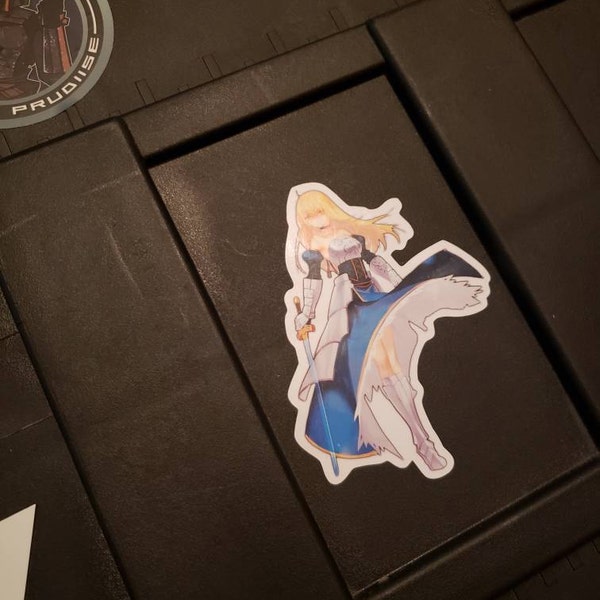 Saber Vinyl Sticker Fate/stay Night Anime Stickers Laptop Stickers ...