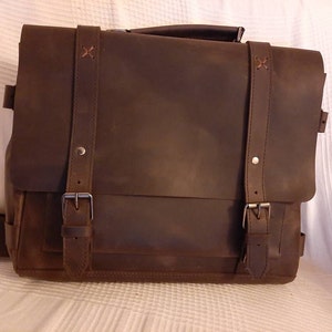 Business Leather Briefcase for Man, Christmas Men Gift, Documents ...