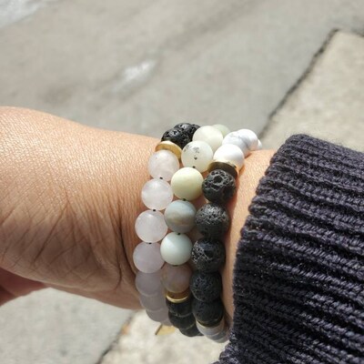 Aquarius Healing Stones / Zodiac Stones Set / Birthday Gift for