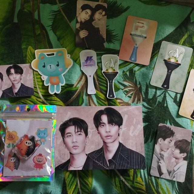 Lightstick GMMTV BL Photocards / Bright Win, off Gun, Earth Mix