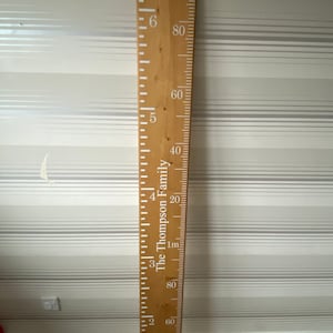 Handmade Height Chart Ruler - Etsy UK