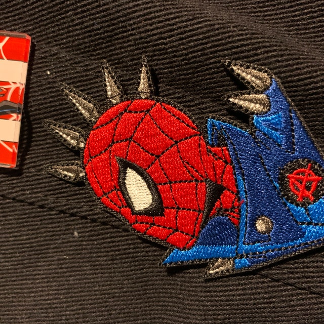 20 kpl Spiderman Iron on Patches Patch Tarrat Brodeerattu Appli