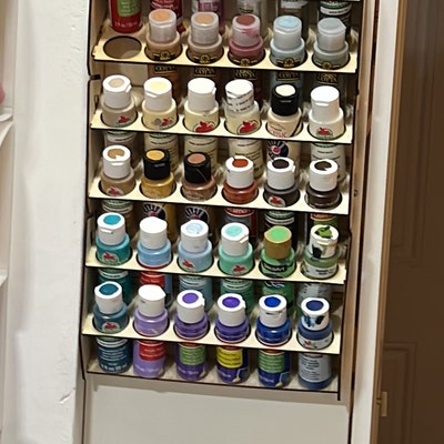 Acrylic Paint Bottle Holder, 2oz / 59ml, SVG, Laser Cutting File ...