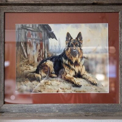 Vintage Seascape Oil Painting Antique Coastal Print Ancient Ship