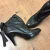 Bottines Sartore En Cuir Bordeaux à Lacets - Taille EU 38 (US 7.5) Occasion