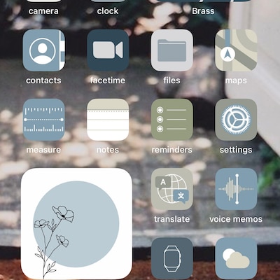 Ipad Ios App Icons Aesthetic Boho App Icons Wallpapers - Etsy