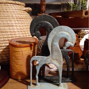 ギリシャ　ブロンズ　馬　中世　真鍮　アンティーク　コレクション　レア il_340x270.2941384921_jrwo.jpg