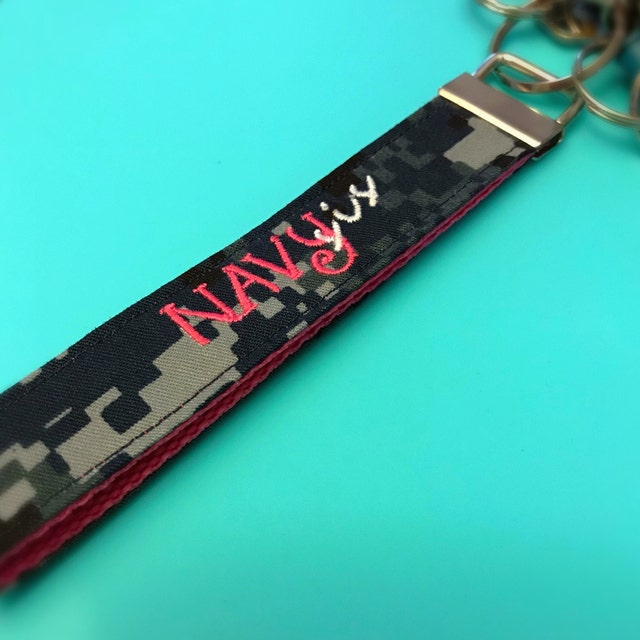 Air Force Name Tape Military Bracelet Air Force Camo Etsy