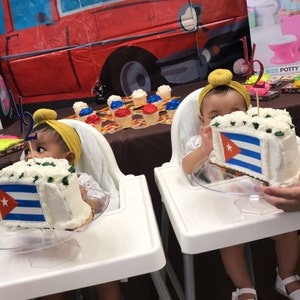 Half Birthday Cake Topper 1 2 Birthday Cake Topper 6 Months Etsy