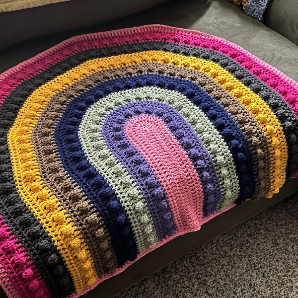 Lollipop Pattern Print Blanket