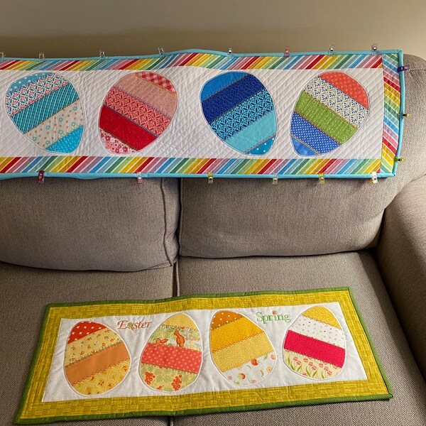 Happy Hunting - Easter Table Runner Pattern - Downloadable Version - Etsy