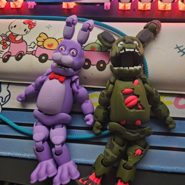 スプリングトラップ - FNAF - フルカラー可動アクションフィギュア