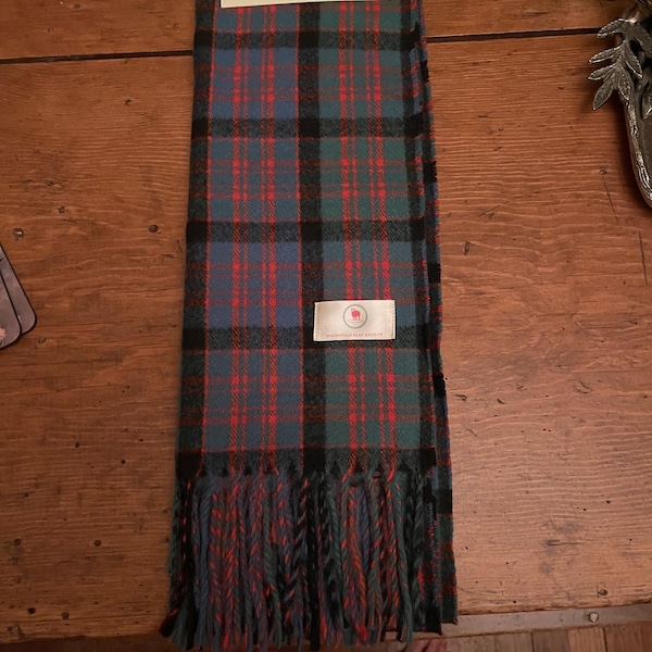 Tartan Xmas Scottish Print Pattern Boxing Gloves