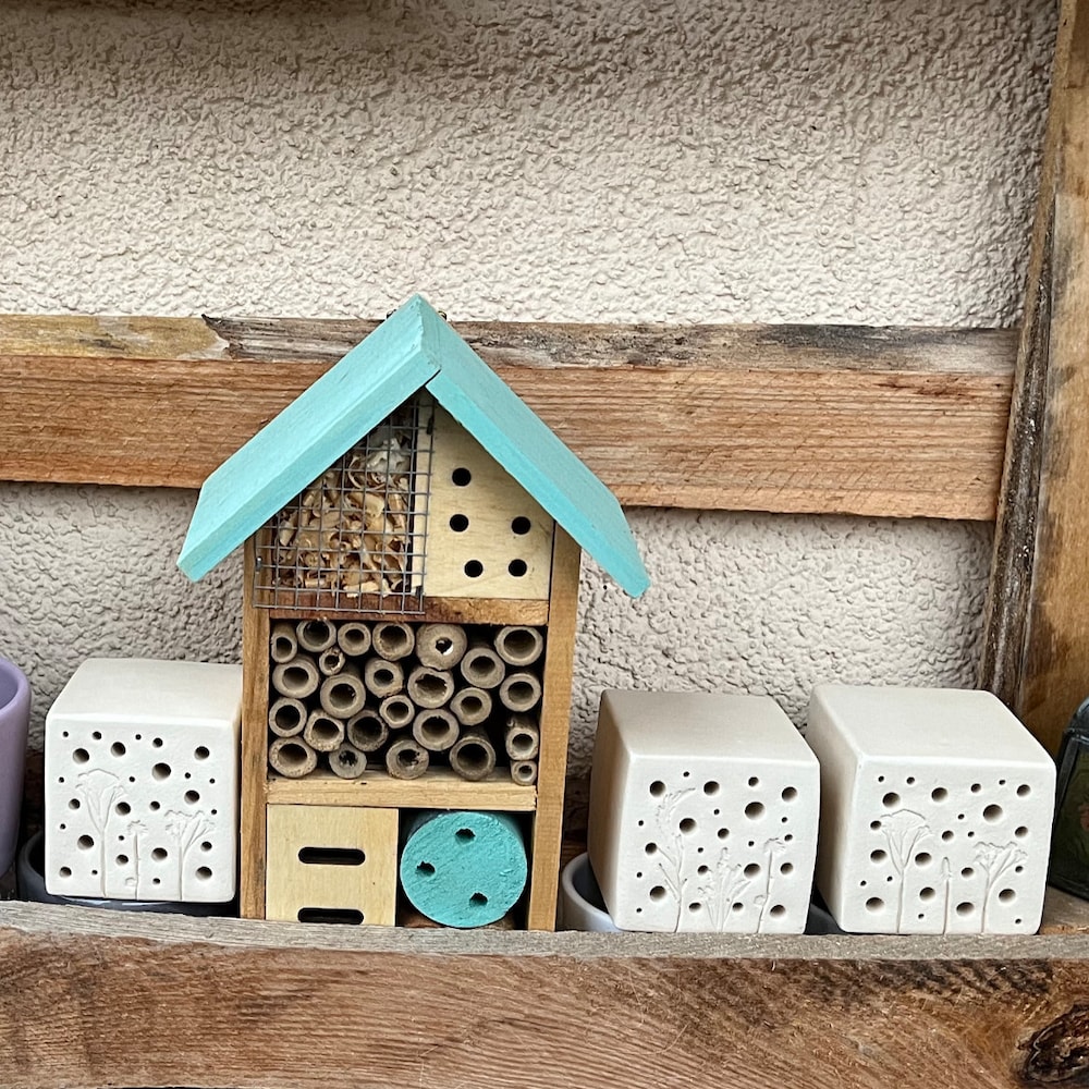 3er set Bienensteine Insektenhotel