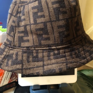 Y2k GIORGIO ARMANI Bucket Hat Monogram 