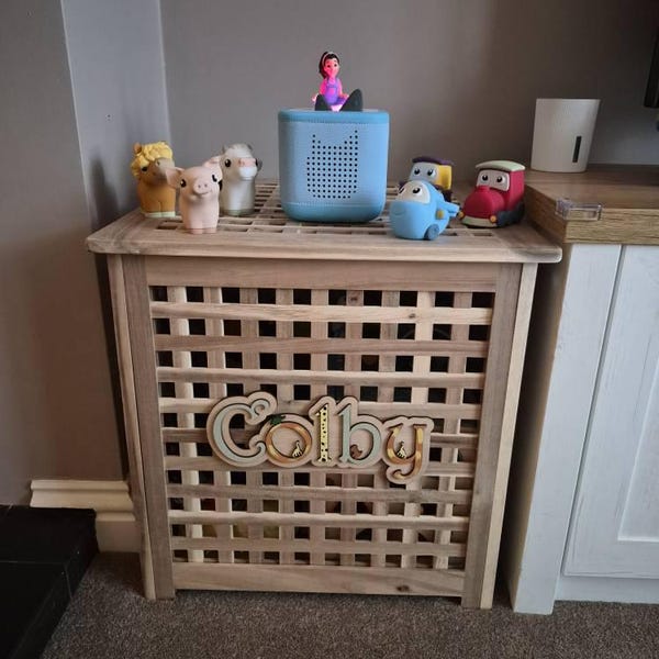 Dinosaur Toy Box Sign Personalised Wooden Dino Nursery Decor Boys Name ...