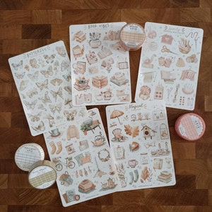 Handmade Sticker Sheet - Magical Cozy Fall – LETTOOn