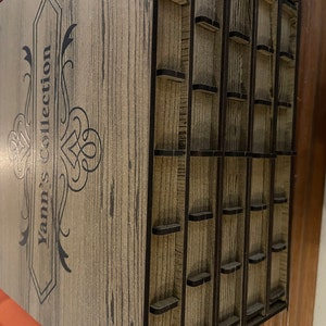 Personalized 4 Tiers Men's Accessory Box With Drawers, Jewelry Box ...