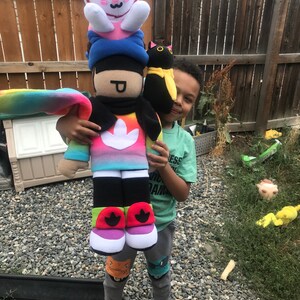 Roblox Plush Make Your Own Robloxian Character Smaller Size Etsy - roblox plush make your own robloxian character smaller size roblox bigger plush noob Roblox Plush Make Your Own Robloxian Character Smaller Size Etsy - roblox bigger plush noob