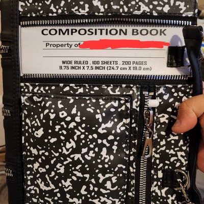 Composition Book Case for Boox Tab Ultra Case With Yellow Fastener Onyx ...