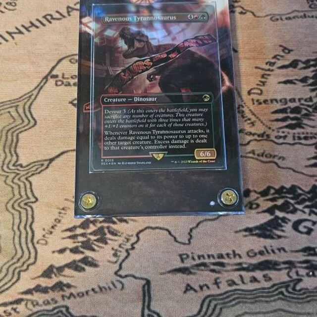 Ravenous Tyrannosaurus #0018 Jurassic World Extended Art MTG