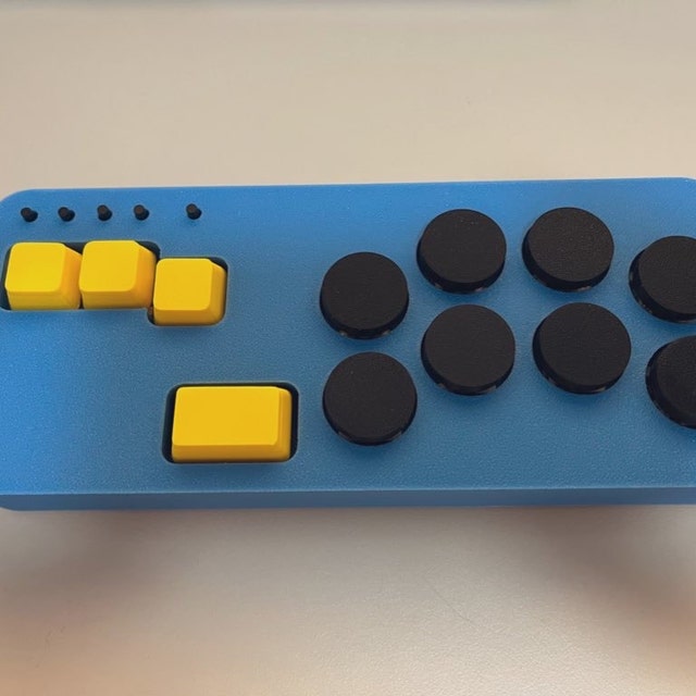 Custom Leverless Arcade Controller – Keybox Fusion – Compact