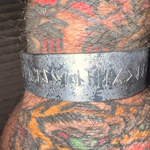 Rune Reincarnation Bangle - Etsy