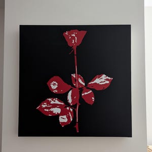 Depeche Mode Violator Artwork: Acrylic & Vinyl, 55x55 Cm - Etsy Ireland