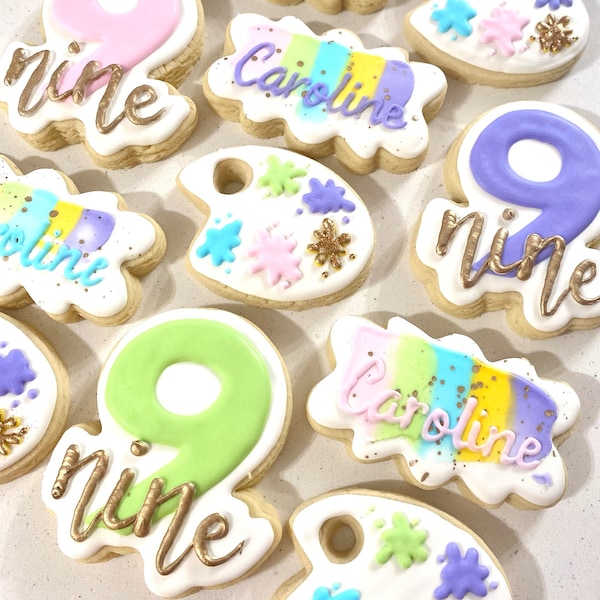 Number Cookie Cutter Set 1-10 - Birthday, Plaque, Script - Etsy