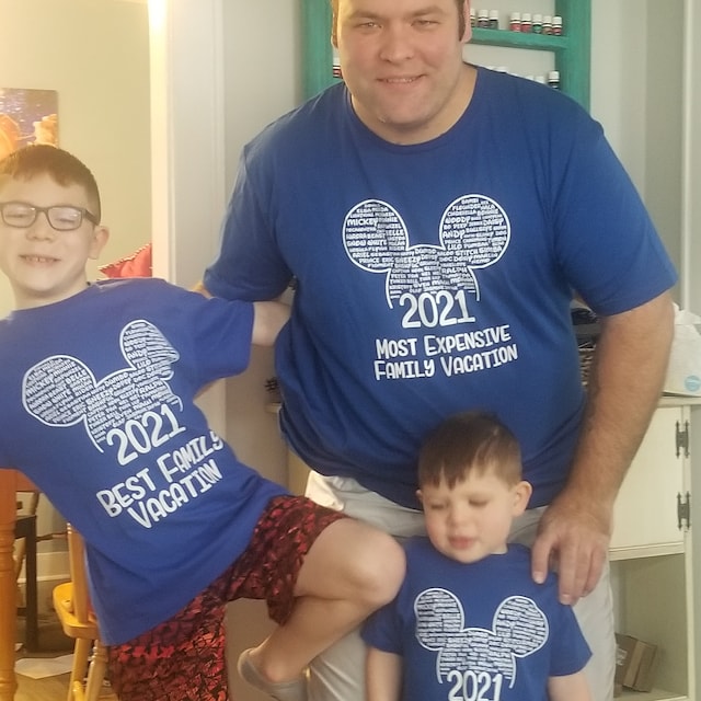 family walt disney world shirts