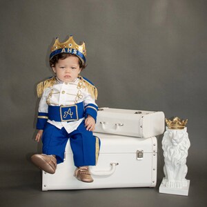 Bebe Mickey Mouse Traje Principe Encantador Rey Traje 1er Etsy