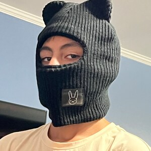 ski mask bad bunny beanie ears
