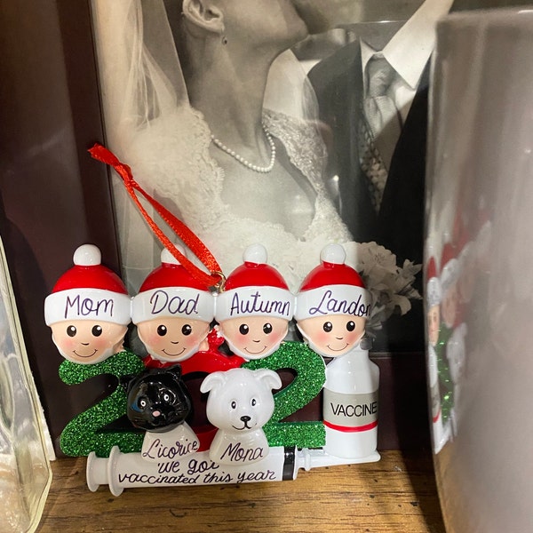 2024 Baby Boy Ornament Personalized Boy Baby's My First Christmas