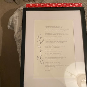 James added a photo of their purchase